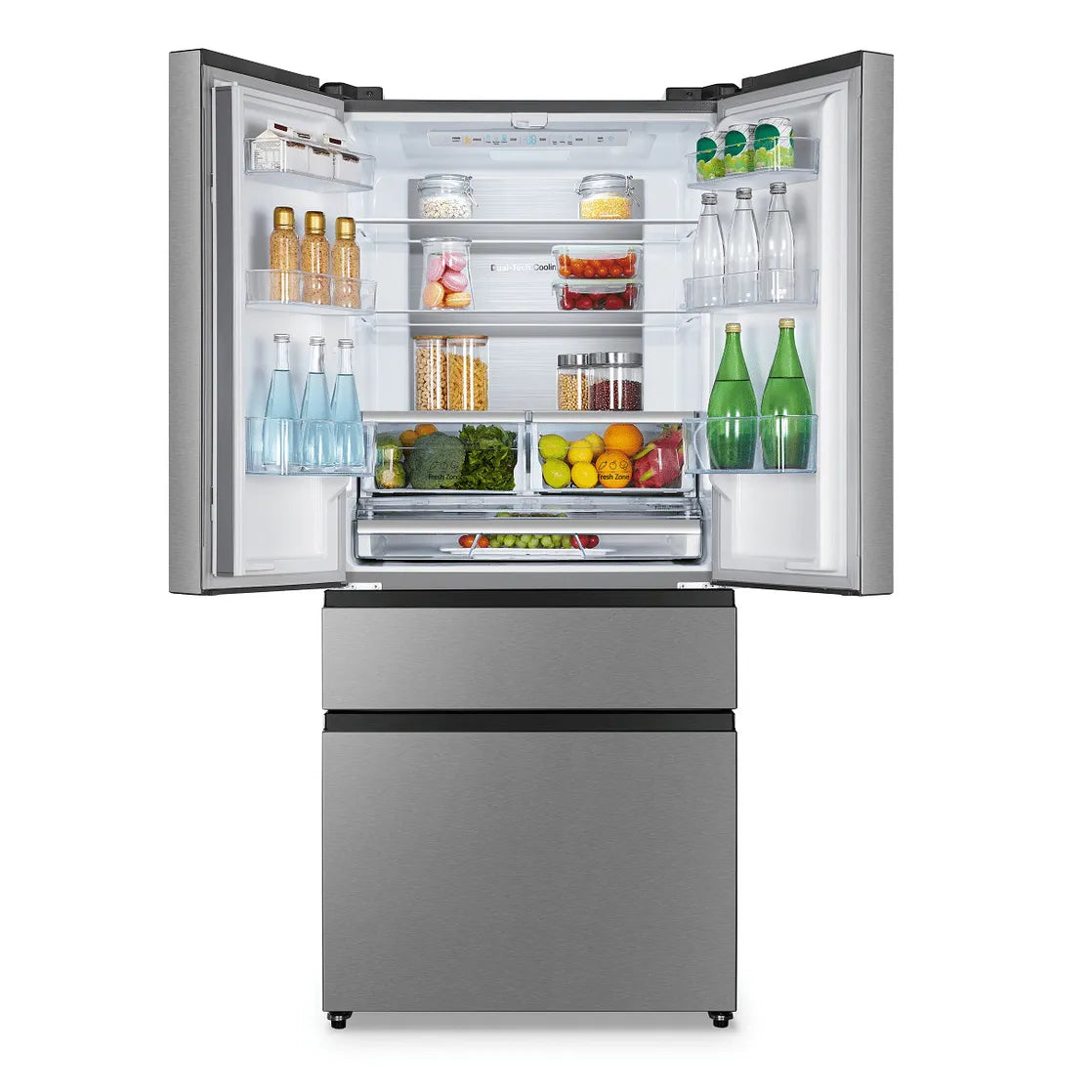 Hisense RF540N4SBI2 Zilver | Amerikaanse koelkast