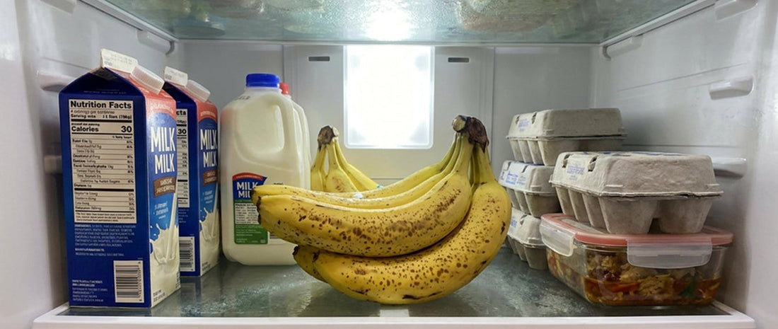Mogen bananen in de koelkast?