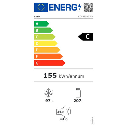 ETNA KCV385NZWA | Koel-vriescombinatie
