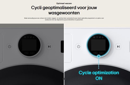 LG F4WX801YB Wasmachine 11kg | Zwart | AI DD™ | Steam™ | TurboWash™ | A-40%