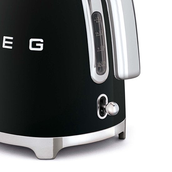 SMEG Waterkoker KLF03BLEU - Zwart