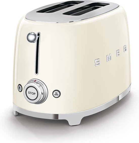 SMEG Broodrooster TSF01CREU - Creme