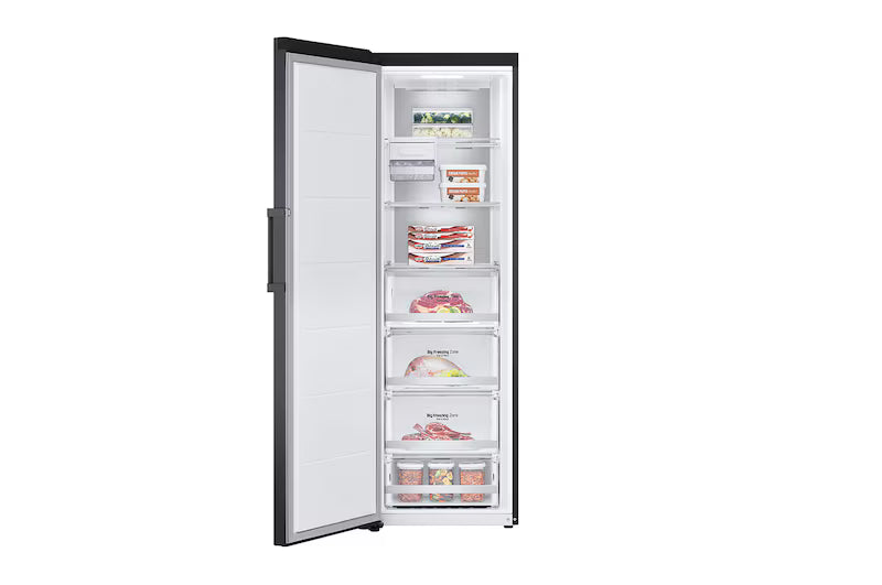 LG GFM61MCCSF 324L Vriezer vrijstaand Antraciet | Total No Frost | Multi Air Flow | Inverter Linear Compressor