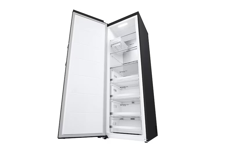 LG GFM61MCCSF 324L Vriezer vrijstaand Antraciet | Total No Frost | Multi Air Flow | Inverter Linear Compressor