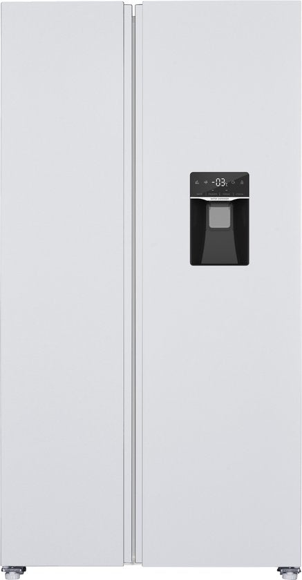 Exquisit SBS146-WS-041EW | Amerikaanse koelkast