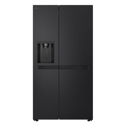 LG GSLC41EPPE 641L Amerikaanse Koelkast Zwart | LINEAR Cooling™ | Smart Inverter Compressor™ | Water- & IJsdispenser