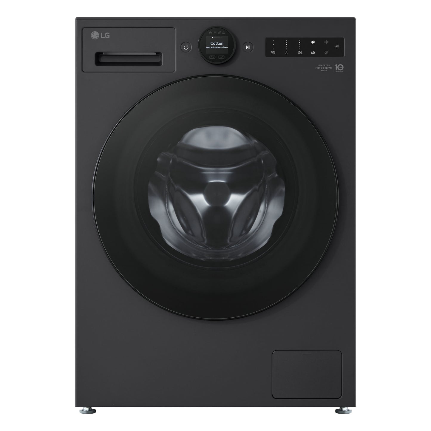 LG F4WX801YB Wasmachine 11kg | Zwart | AI DD™ | Steam™ | TurboWash™ | A-40%