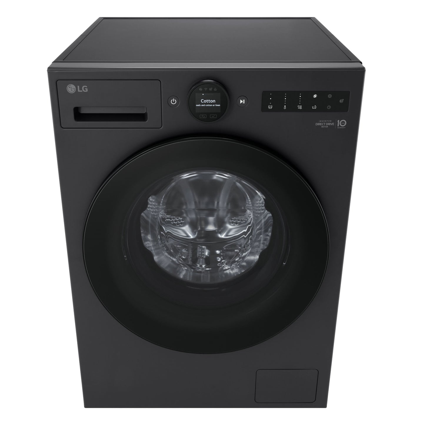 LG F4WX801YB Wasmachine 11kg | Zwart | AI DD™ | Steam™ | TurboWash™ | A-40%