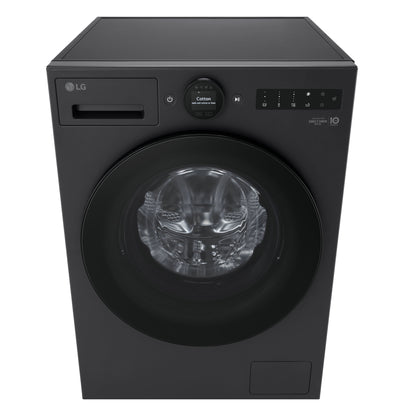 LG F4WX801YB Wasmachine 11kg | Zwart | AI DD™ | Steam™ | TurboWash™ | A-40%
