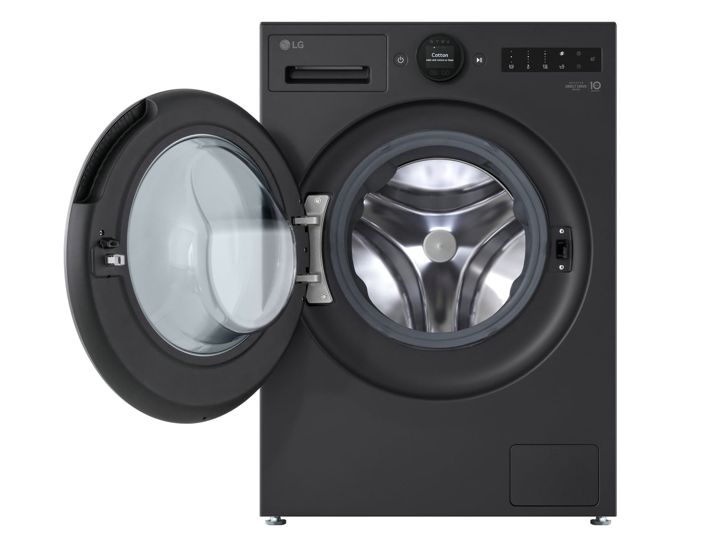 LG F4WX801YB Wasmachine 11kg | Zwart | AI DD™ | Steam™ | TurboWash™ | A-40%