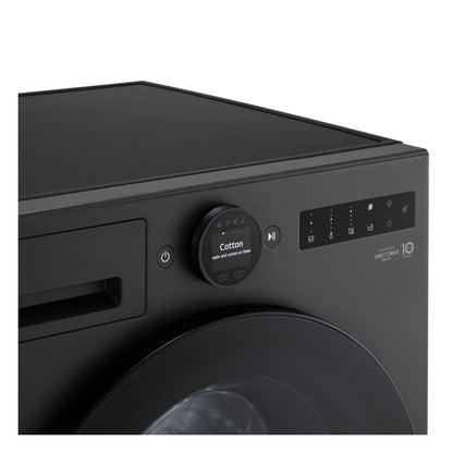 LG F4WX801YB Wasmachine 11kg | Zwart | AI DD™ | Steam™ | TurboWash™ | A-40%