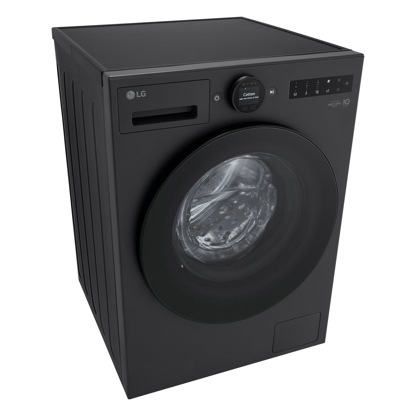 LG F4WX801YB Wasmachine 11kg | Zwart | AI DD™ | Steam™ | TurboWash™ | A-40%