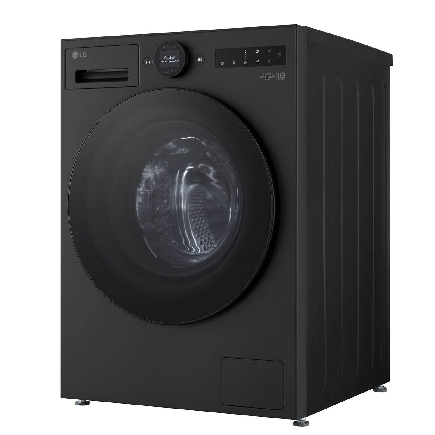 LG F4WX801YB Wasmachine 11kg | Zwart | AI DD™ | Steam™ | TurboWash™ | A-40%